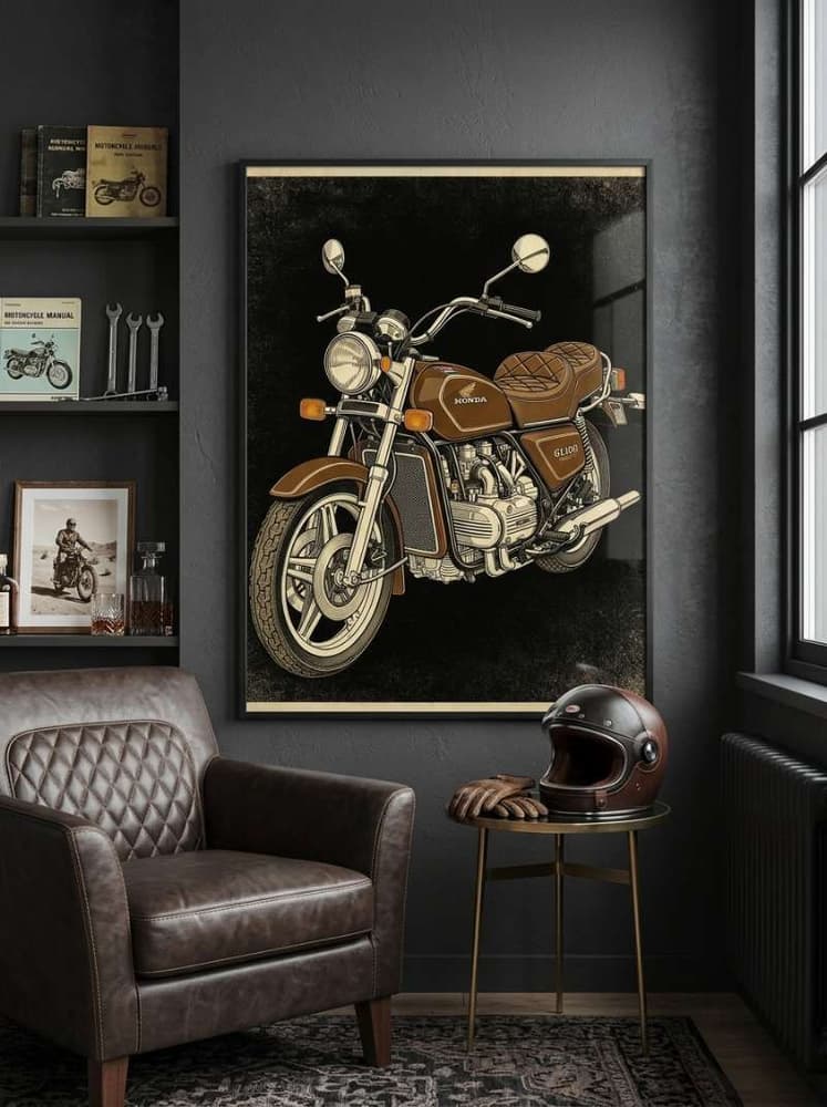 Honda Gl1100 Gold Wing Interestatal De 1980