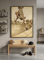 Tony Hawk Del Mar Skate Ranch Footplant Circa 1982 Photograph