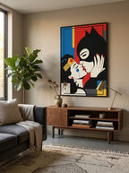 Woman & Cat Kiss