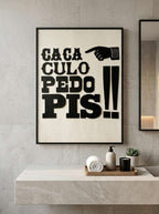 Caca culo pedo pis