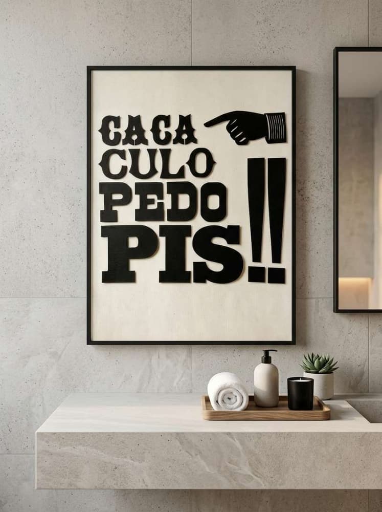 Caca culo pedo pis