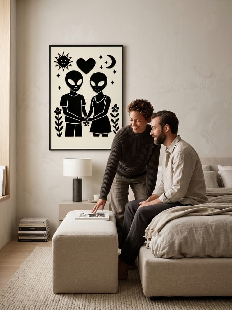 The lovers alien