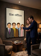 The office siluettes