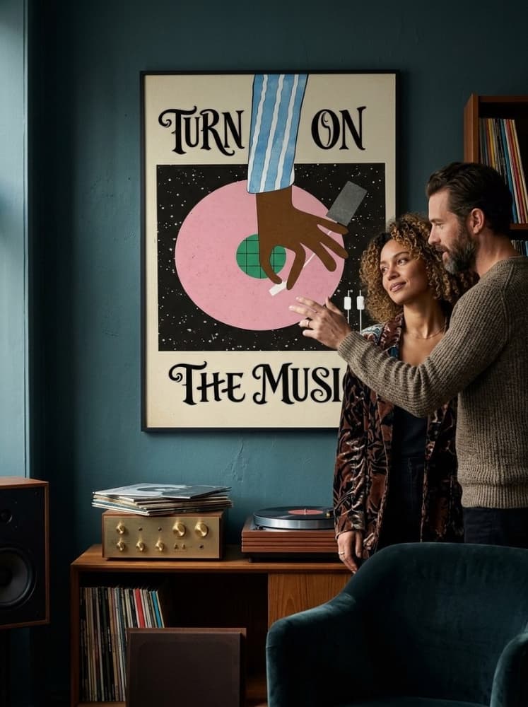 TURN ON THE MUSIC