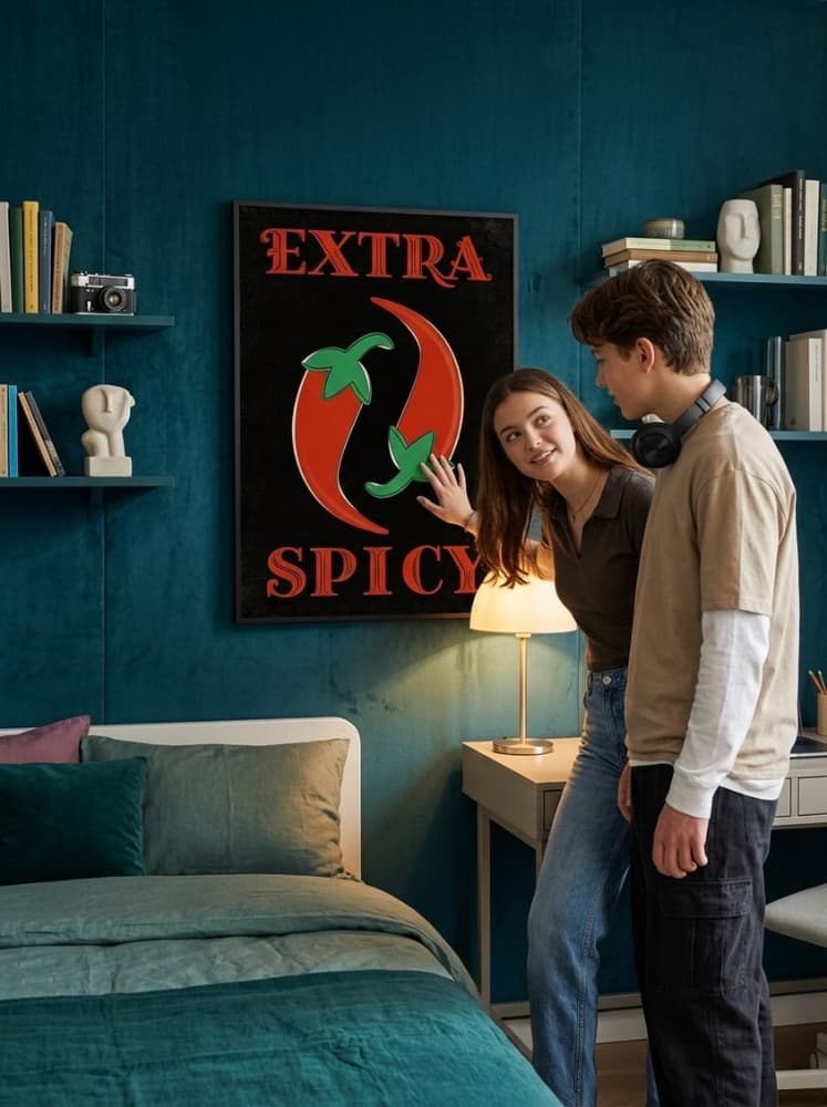 Extra spicy