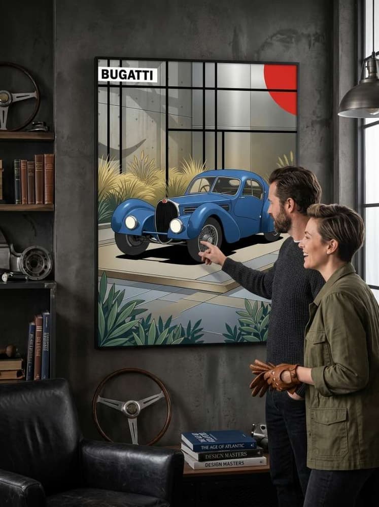 1936 Bugatti Type 57 Sc Coupe Atlantic