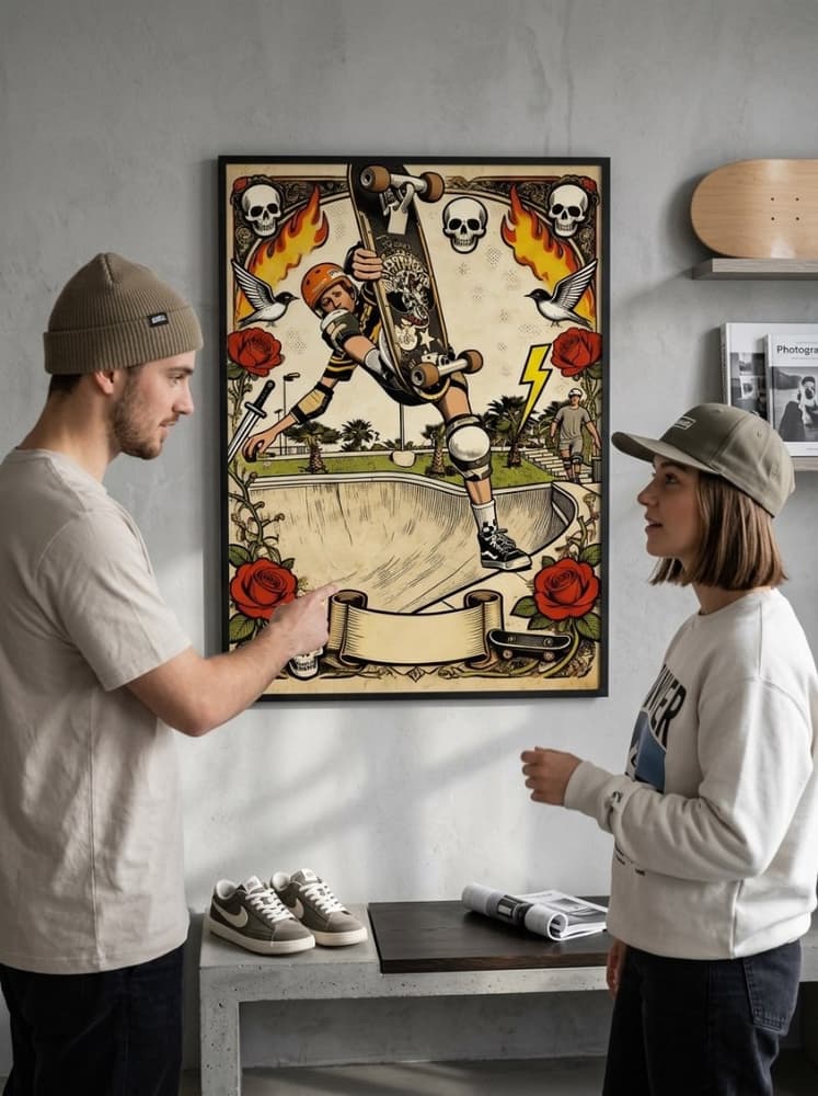 Tony Hawk Del Mar Skate Ranch Footplant Circa 1982 Photograph