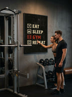 Eat, sleep, gym, Repeat