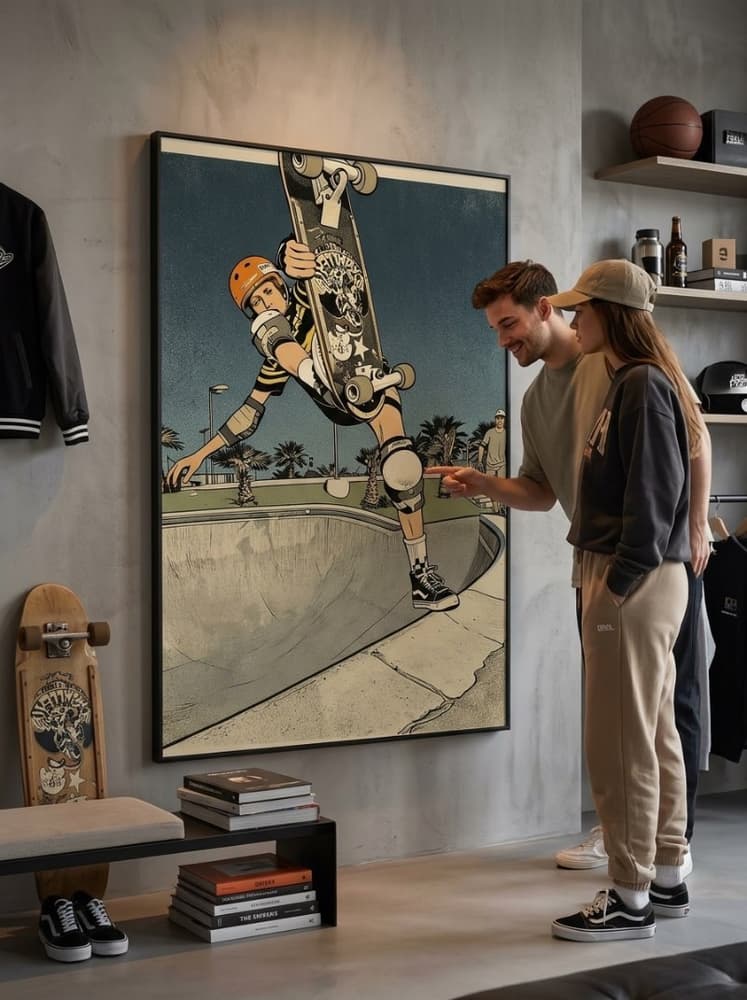 Tony Hawk Del Mar Skate Ranch Footplant Circa 1982 Photograph
