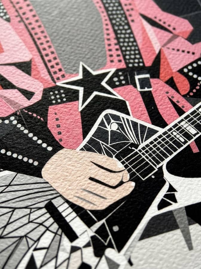 Rock on starchily