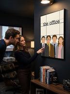 The office siluettes