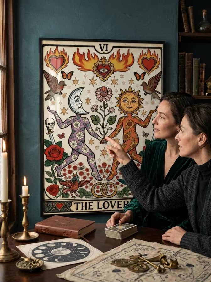 THE LOVERS TAROT