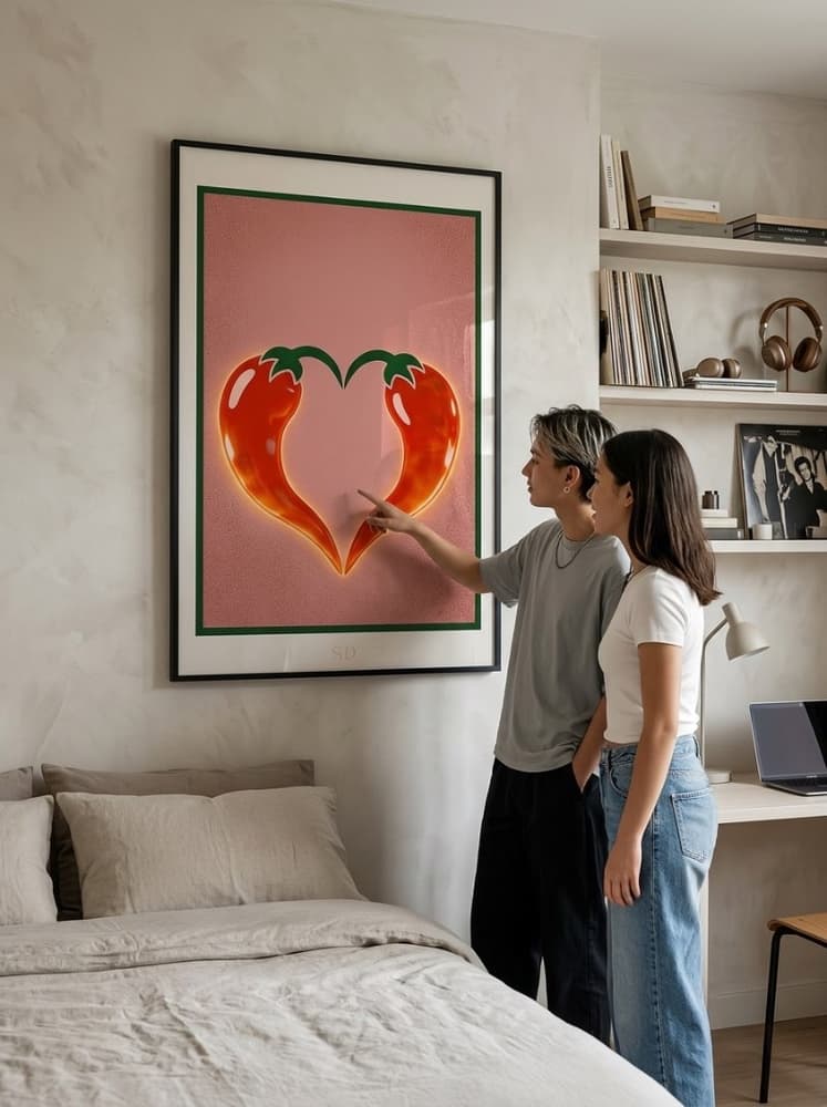 Chili Pepper Spicy Love