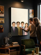The office siluettes