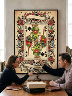 Muppets playing cards