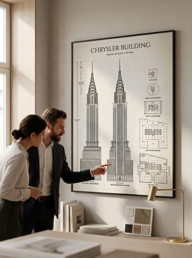 he Chrysler Building, New York, NY