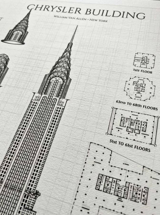 he Chrysler Building, New York, NY