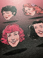 pink faces