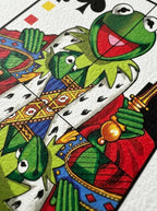Muppets playing cards