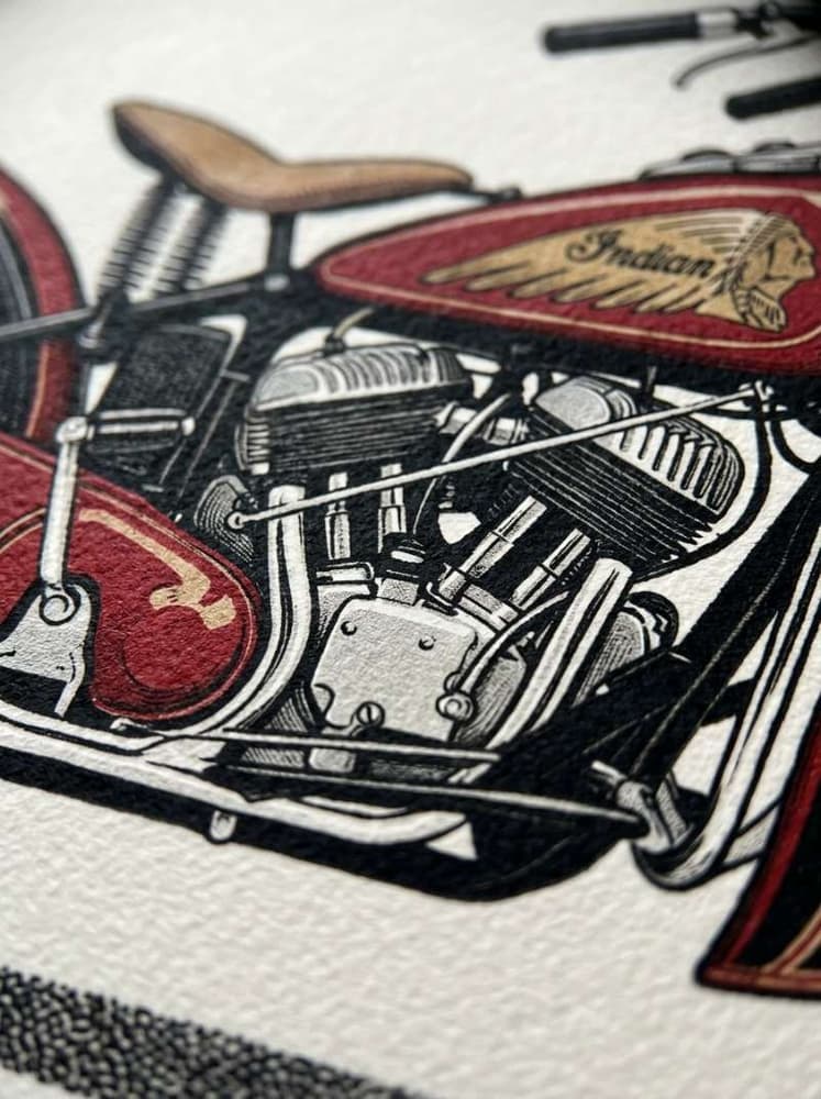 1934 Indian Sport Scout 0