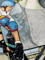 Chris Miller Combi Pool Upland Pipeline Skatepark Polecam Color 1986
