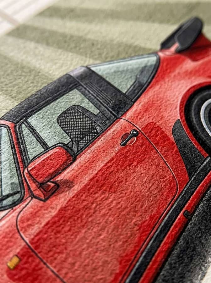 Porsche 911 targa turbo 1988