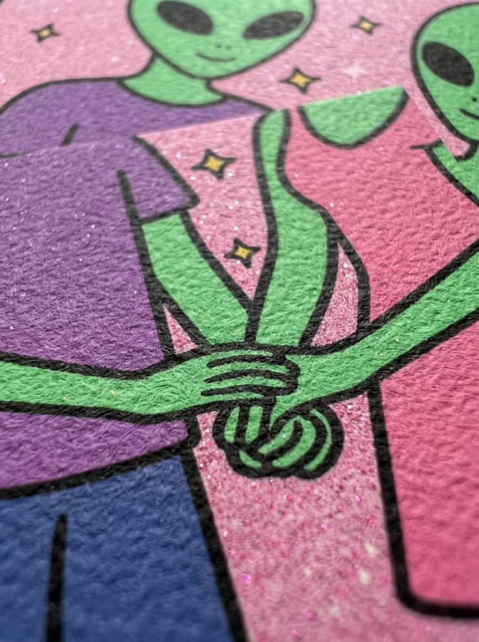 The lovers alien