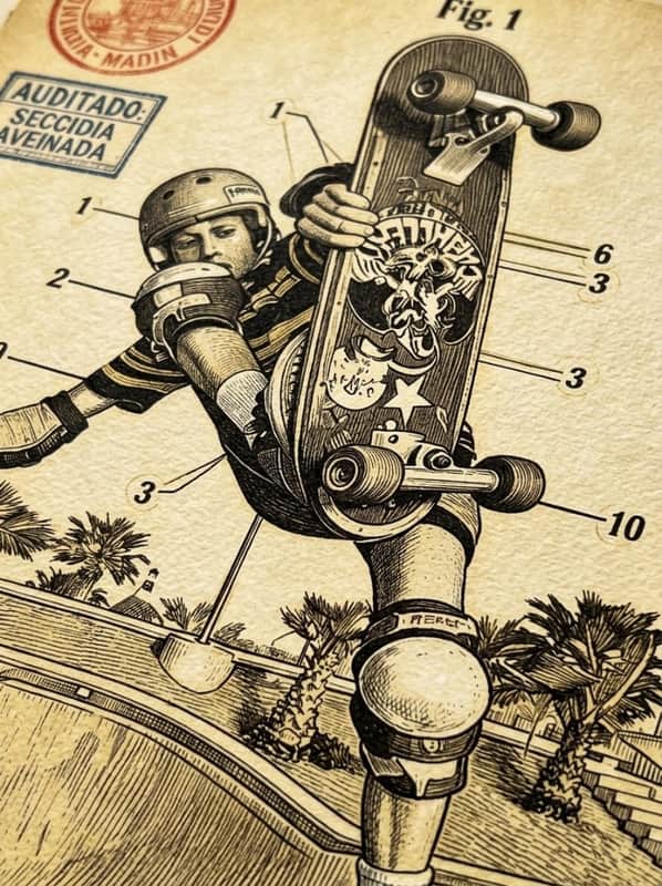 Tony Hawk Del Mar Skate Ranch Footplant Circa 1982 Photograph