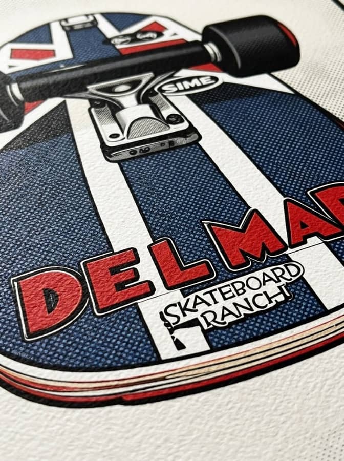 Del Mar Skate Ranch Skateboard 1980s