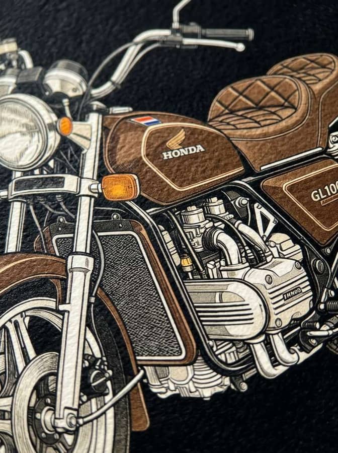Honda Gl1100 Gold Wing Interestatal De 1980