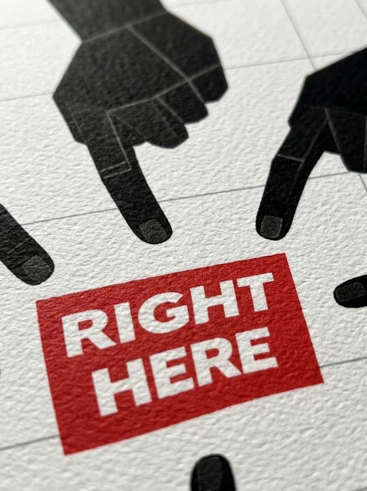 RIGHT HERE