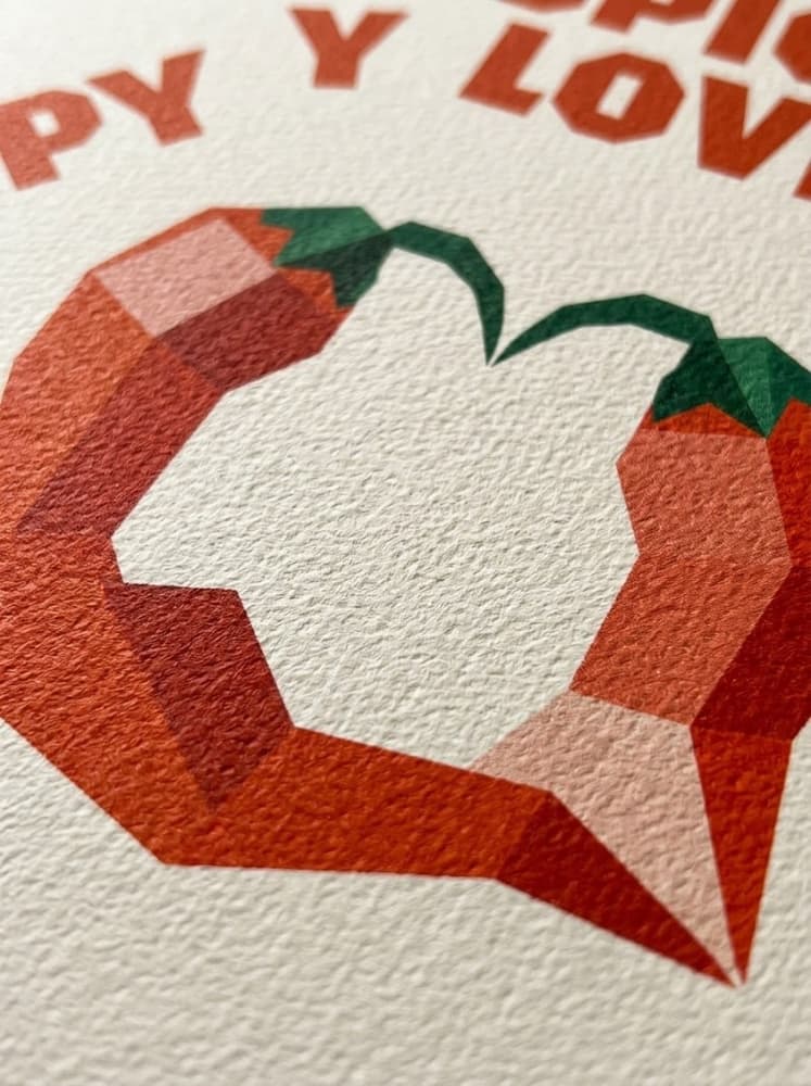 Chili Pepper Spicy Love