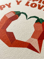 Chili Pepper Spicy Love