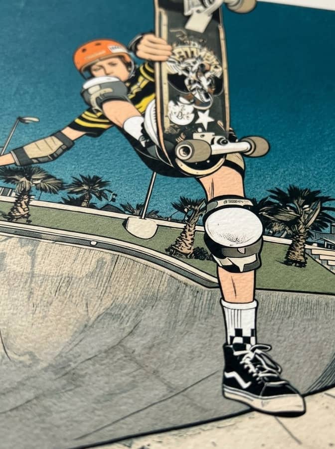 Tony Hawk Del Mar Skate Ranch Footplant Circa 1982 Photograph