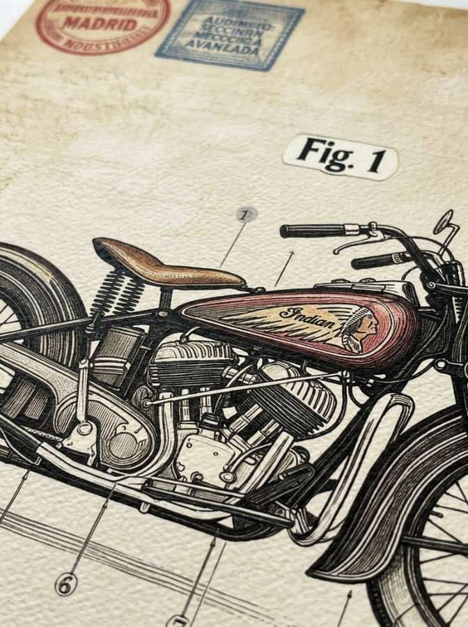 1934 Indian Sport Scout 0