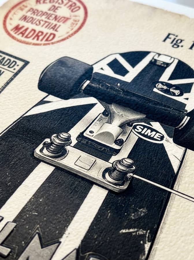 Del Mar Skate Ranch Skateboard 1980s