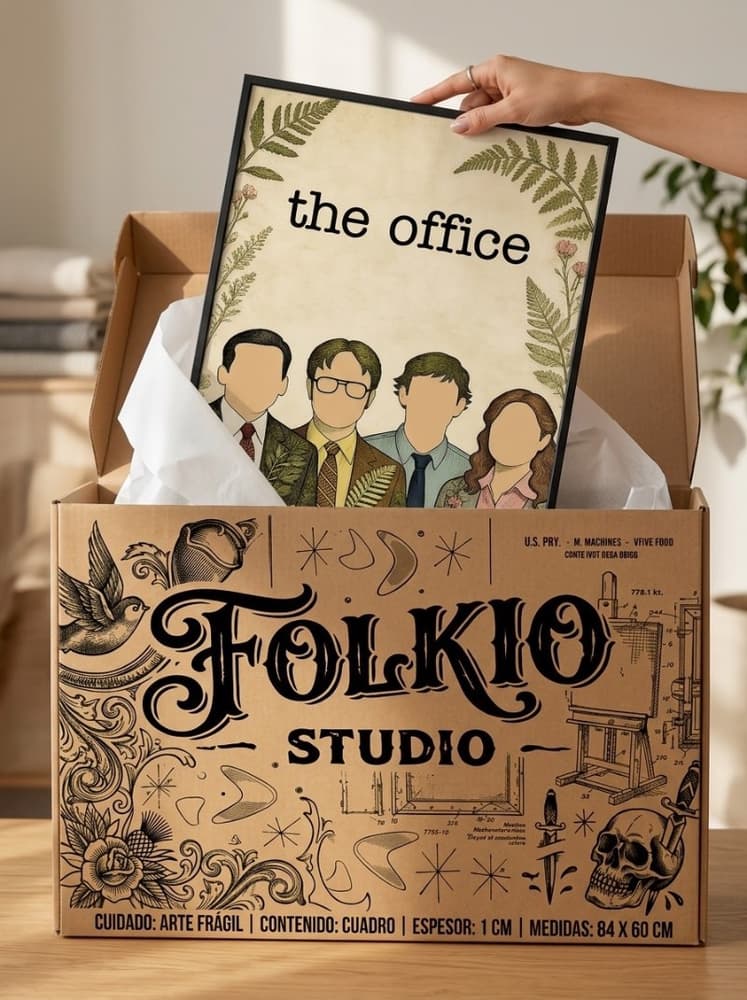 The office siluettes