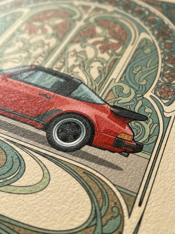 Porsche 911 targa turbo 1988