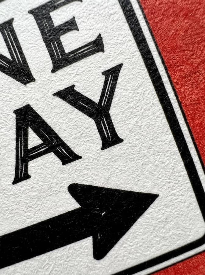 ONE WAY