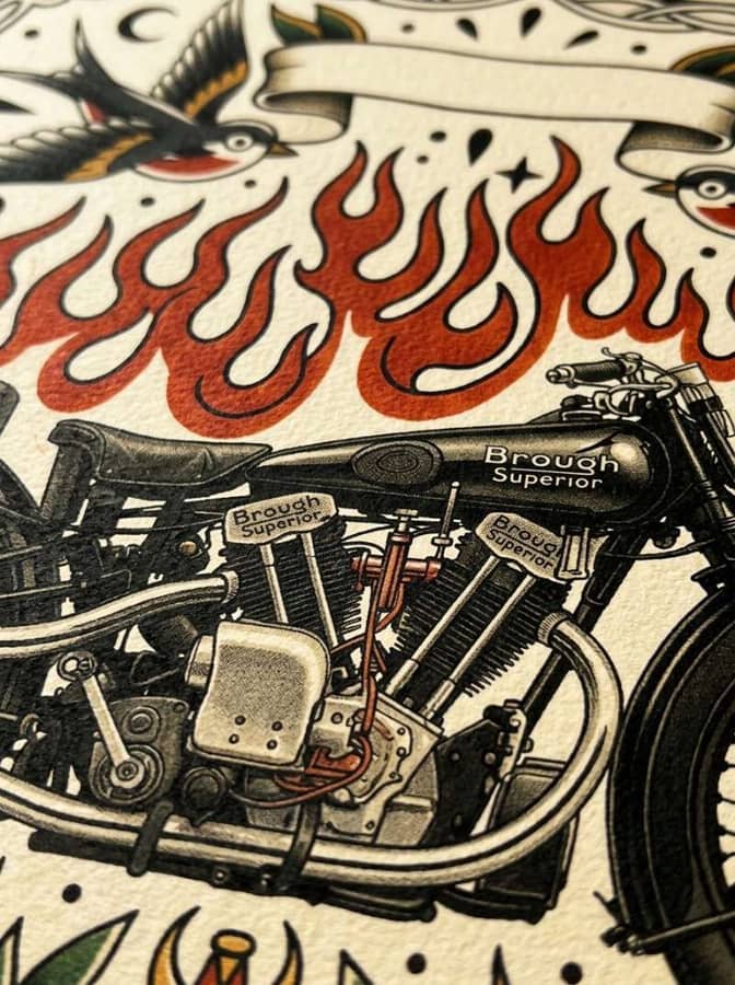 Brough Superior SS100 de 1937
