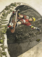 Chris Miller Grind Up Upland Pipeline Skatepark Fullpipe 1988
