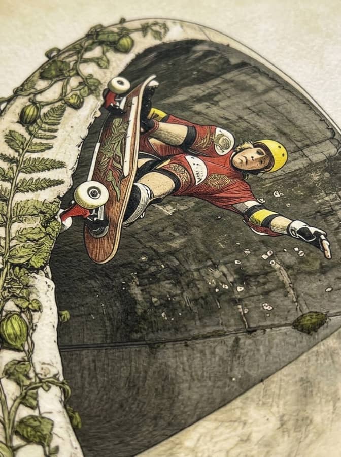 Chris Miller Grind Up Upland Pipeline Skatepark Fullpipe 1988