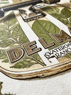 Del Mar Skate Ranch Skateboard 1980s