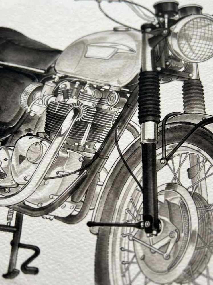 1958 Triumph Bonneville T120 0