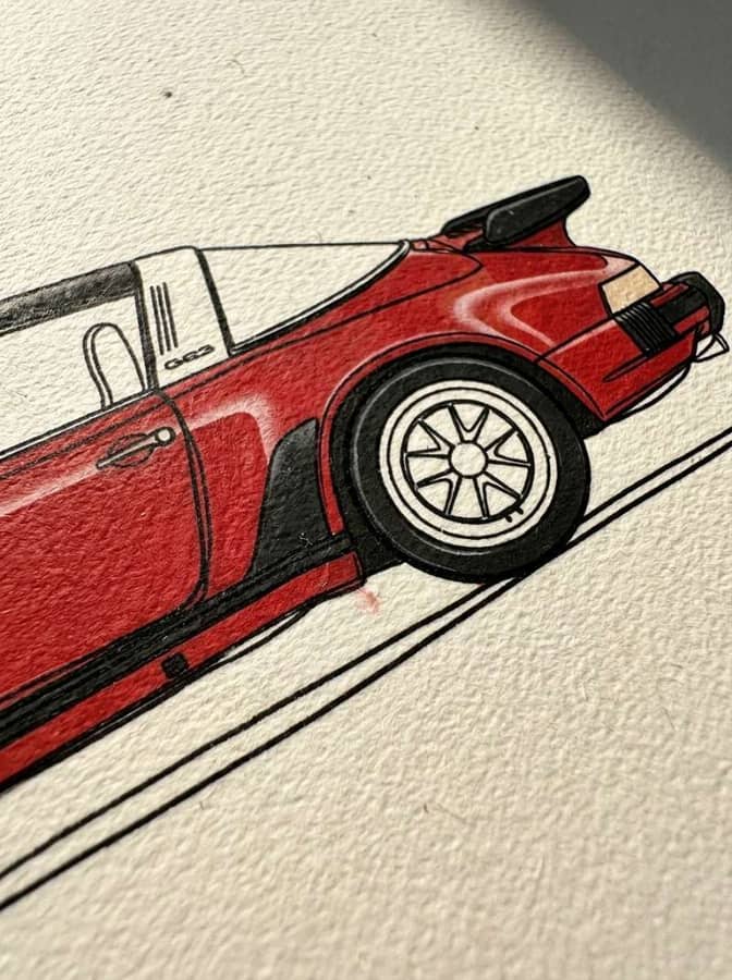 Porsche 911 targa turbo 1988
