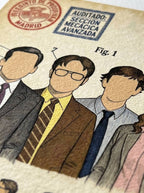 The office siluettes