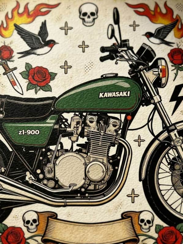 1972 Kawasaki Z1 900 0