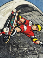 Chris Miller Grind Up Upland Pipeline Skatepark Fullpipe 1988