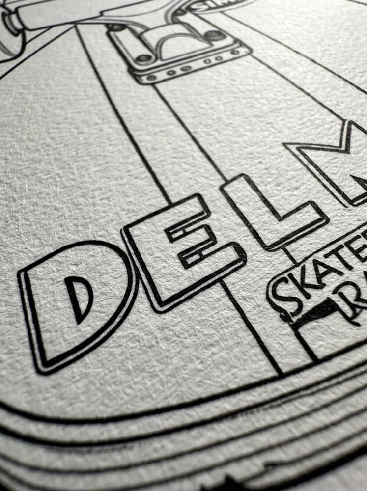 Del Mar Skate Ranch Skateboard 1980s