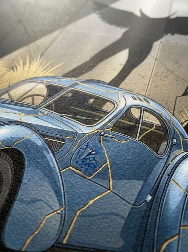 1936 Bugatti Type 57 Sc Coupe Atlantic